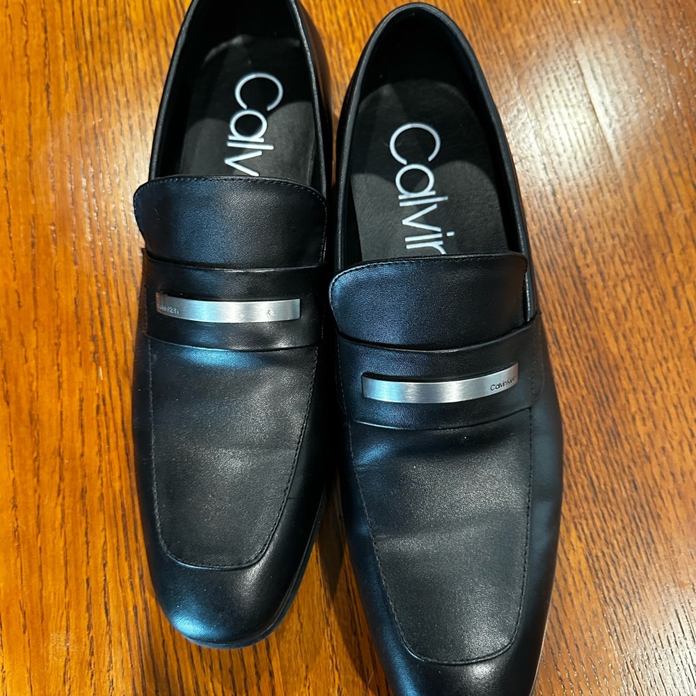 Men’s black Calvin Klein shoes. Size 11.5